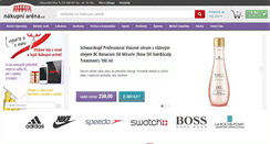 Desktop Screenshot of nakupniarena.cz
